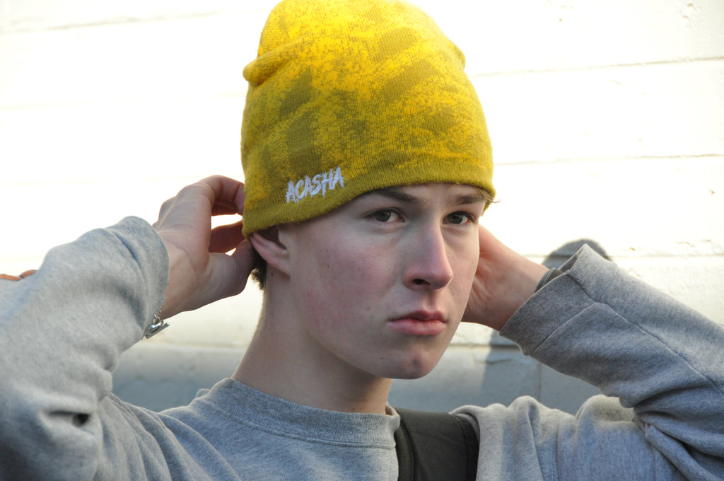 Blur Beanie (Yellow)