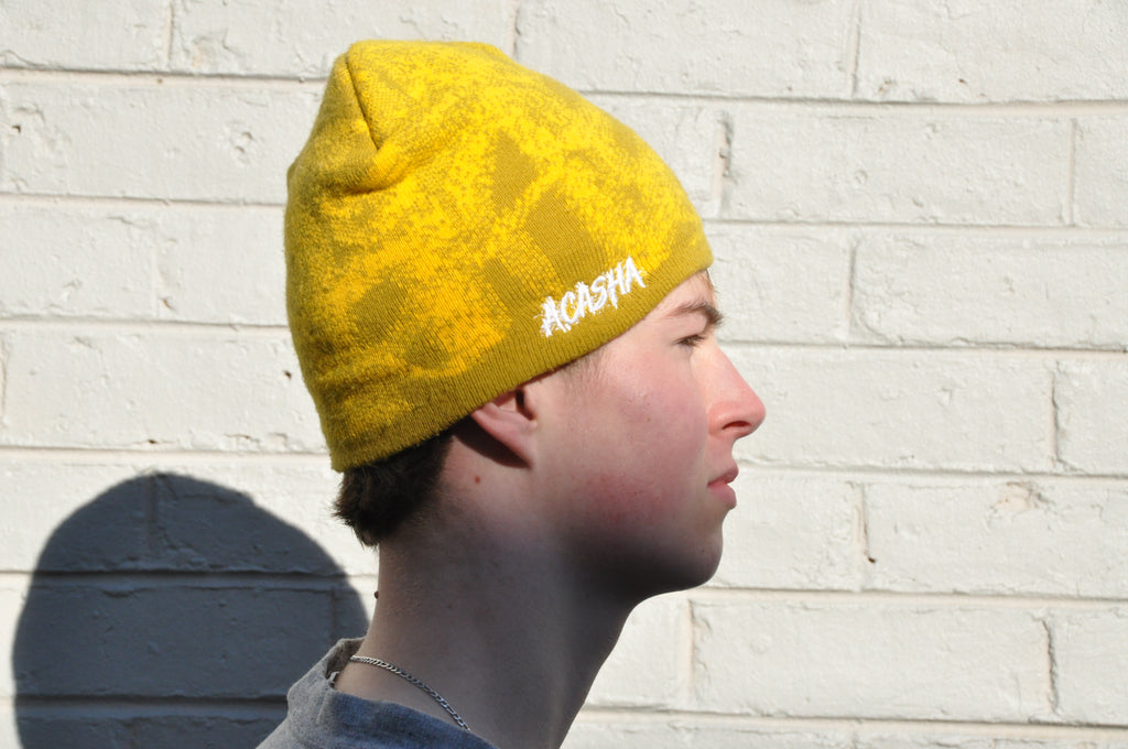 Blur Beanie (Yellow)