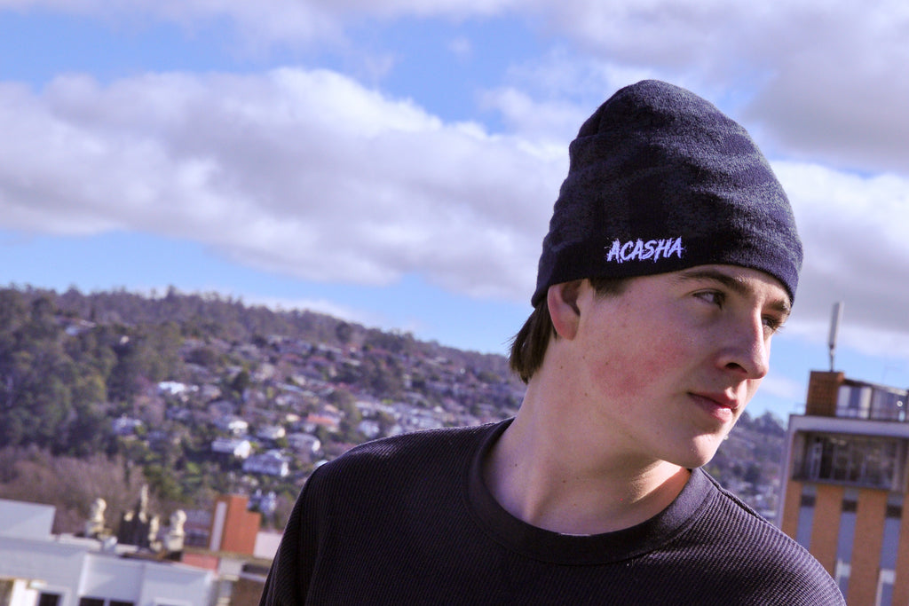 Blur Beanie (Blue)