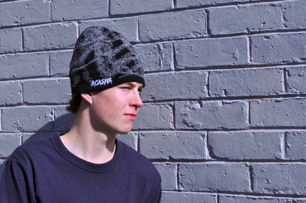 Blur Beanie (Black/Grey)